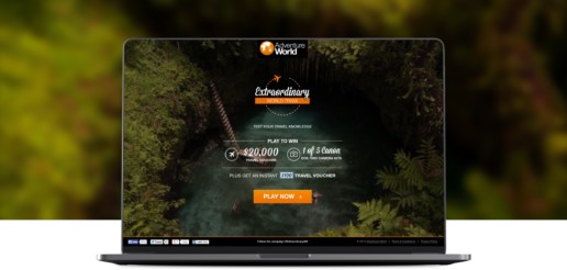 Adventure World Travel Extraordinary World Trivia desktop welcome screen