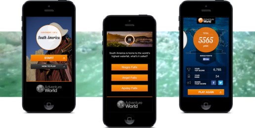 Adventure World Travel Extraordinary World Trivia desktop mobile screens